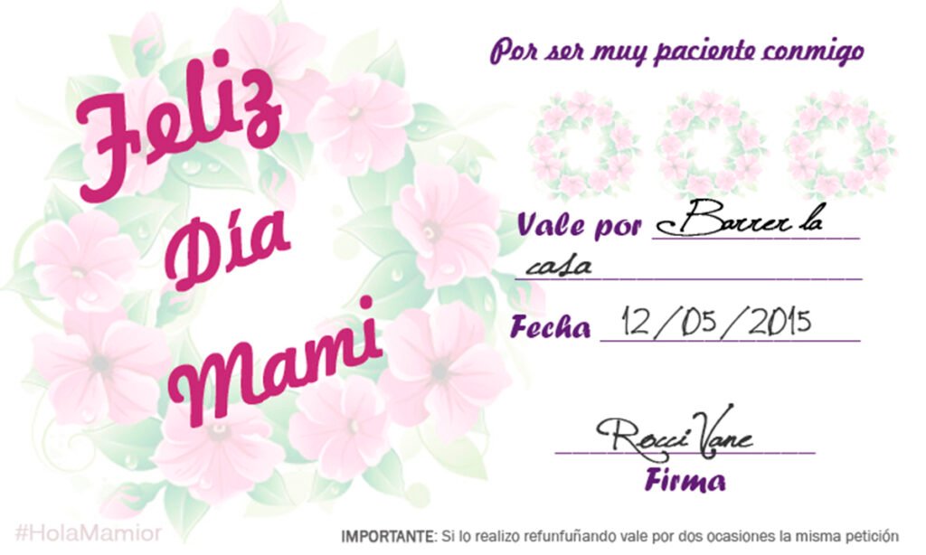 Iddeas para regalo de mamá