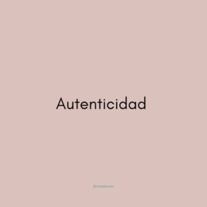 Autenticidad