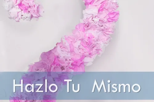 diy para hacer un numero grande para cumpleaños