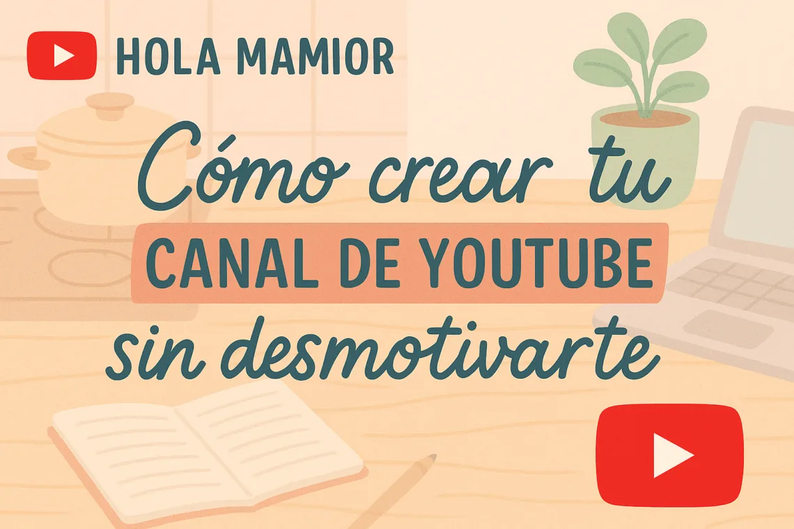 CREA TU CANAL DE YOUTUBE SIN DESMOTIVARTE