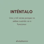 una reflexion de porque no debemos dejar de lado nuestros sueños y proyectos