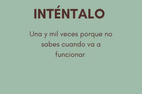 una reflexion de porque no debemos dejar de lado nuestros sueños y proyectos