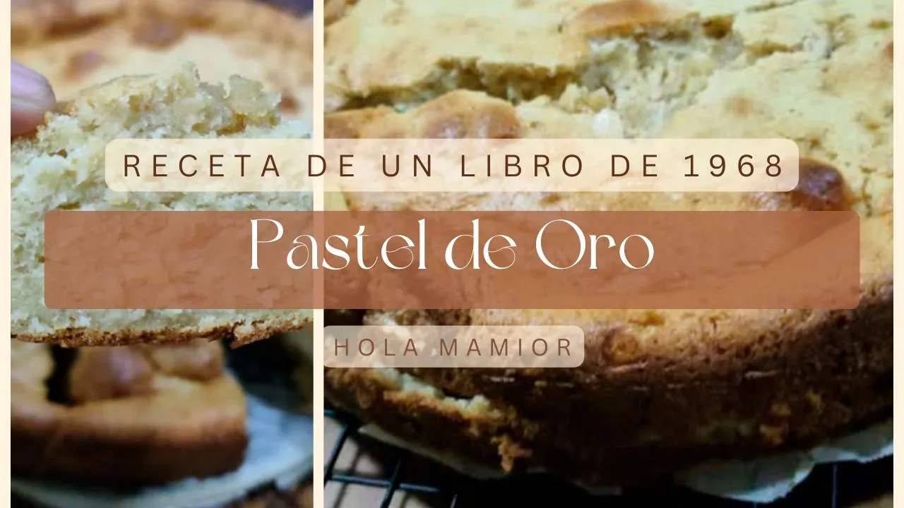 Pastel de ORO de 1968 Una Receta Deliciosa